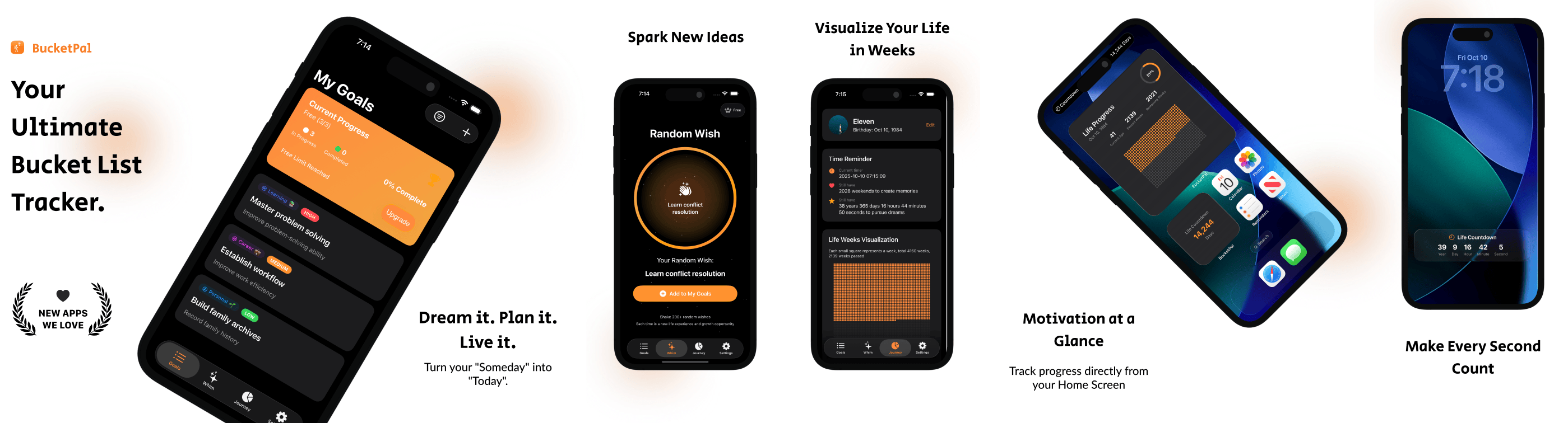 BucketPal App Screenshot